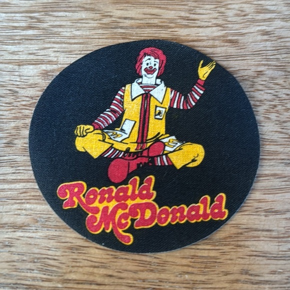 Vintage 70’s 2 Ronald McDonald Iron On Patches - Picture 2 of 4